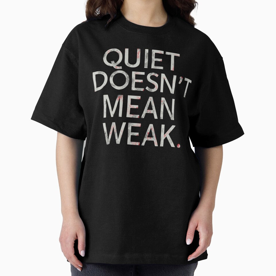 Quiet Doesn’t Mean Weak – Minimal Statement Typography by Bee-Keej8