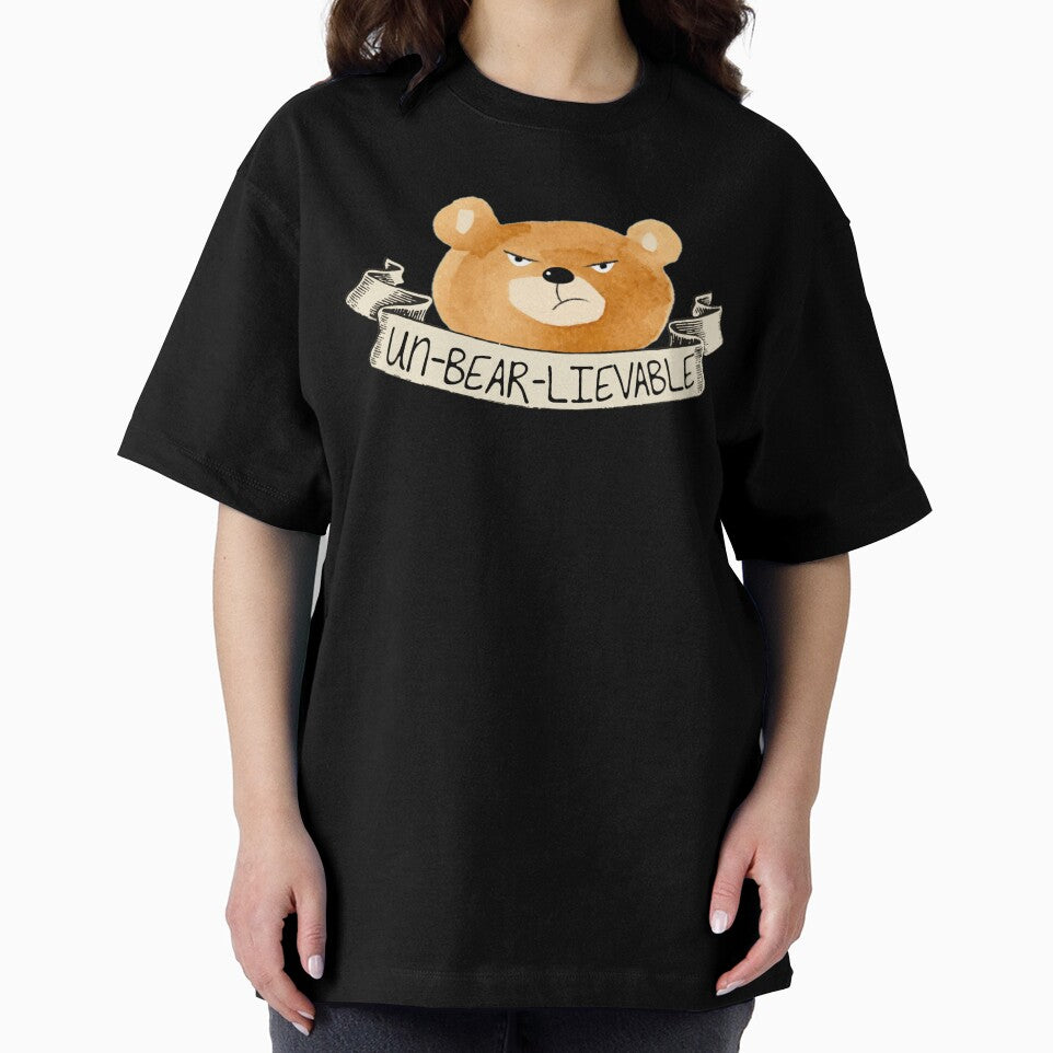 Bear Pun - Unbearlievable Attitude Bear by ambers-designs