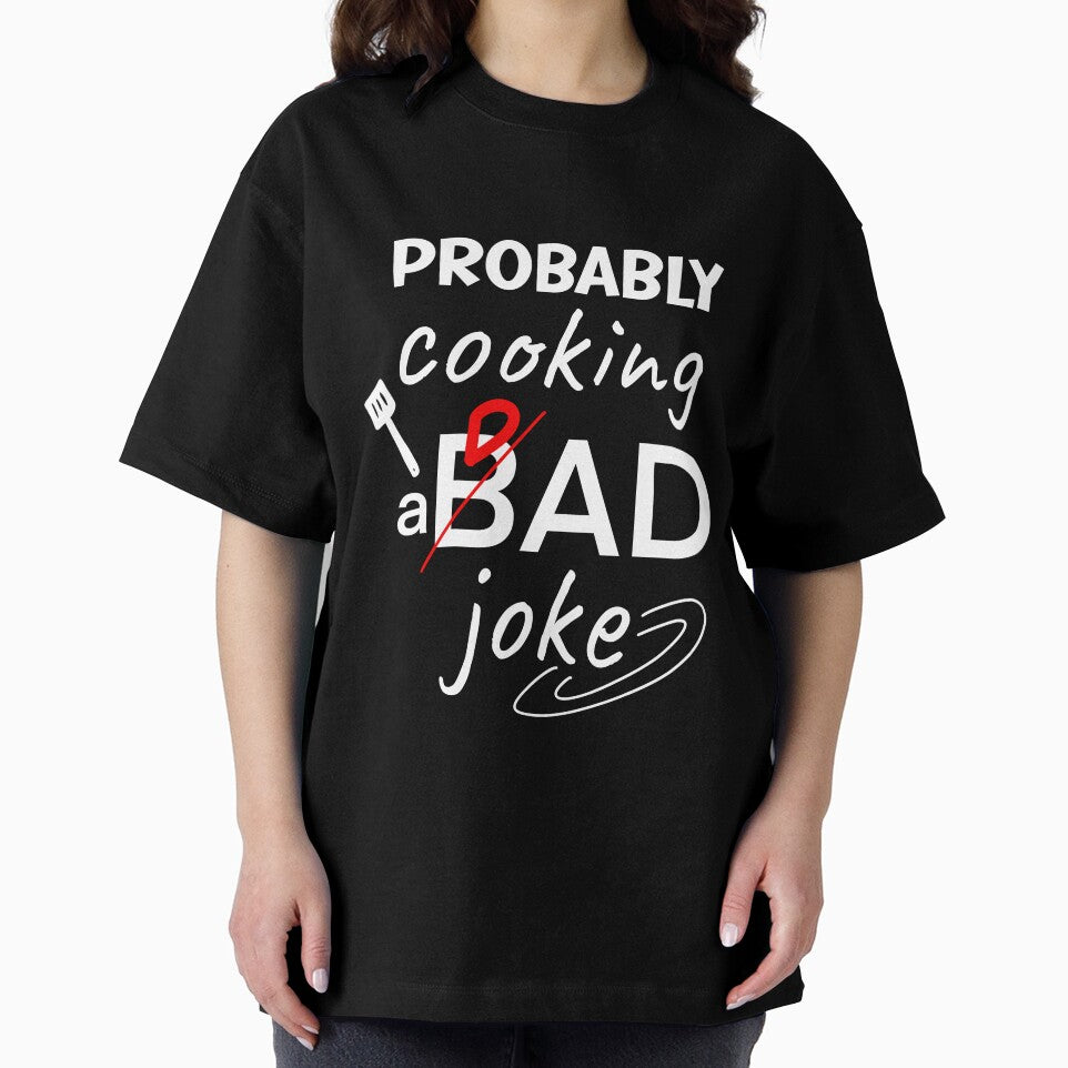 Dad jokes probably cooking a bad dad joke - Only on dark pieces by mcb-jp