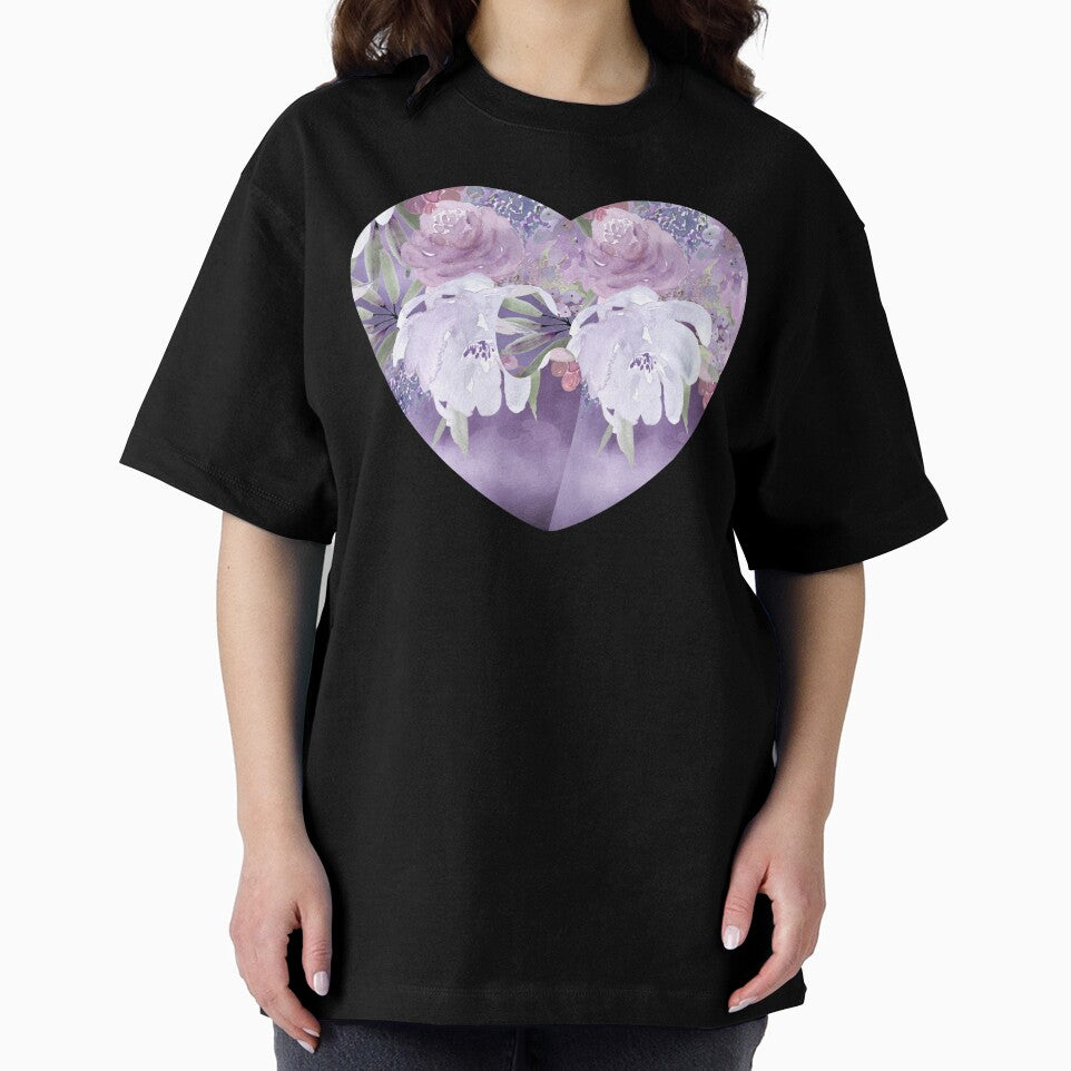 SOFT LAVENDER FLORAL by wildwhimsical