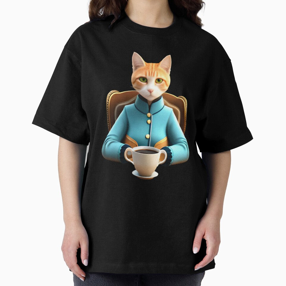 Coffee Lover Cat Mother by mdpzart