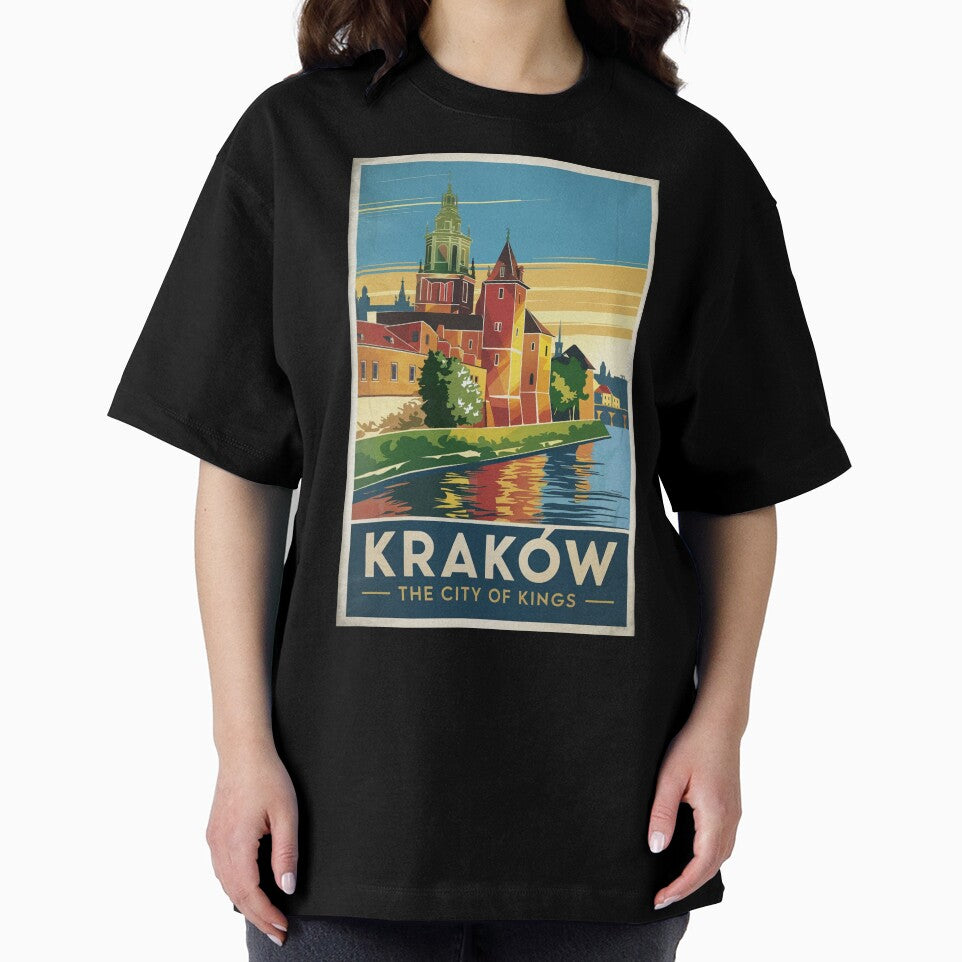Krakow Vintage Travel Poster by TravelerRat
