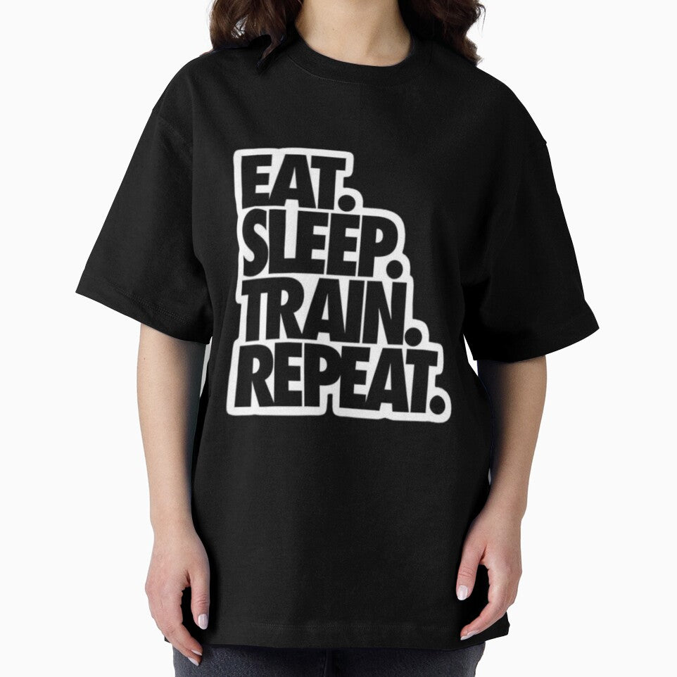 Eat Sleep Train Repeat by Harshal-Studio