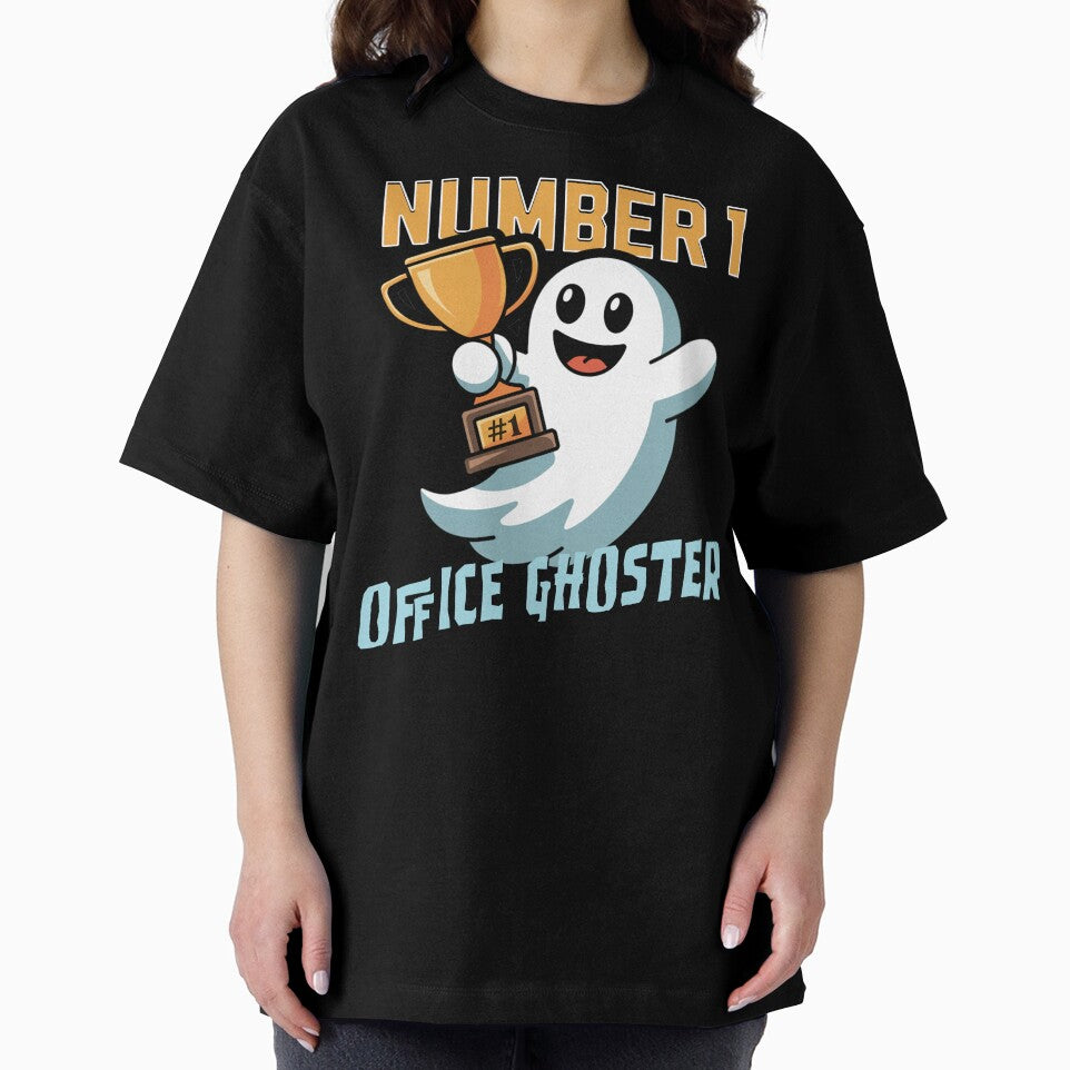 Number One Office Ghoster | Funny Office Ghosting Shirt by silverback79