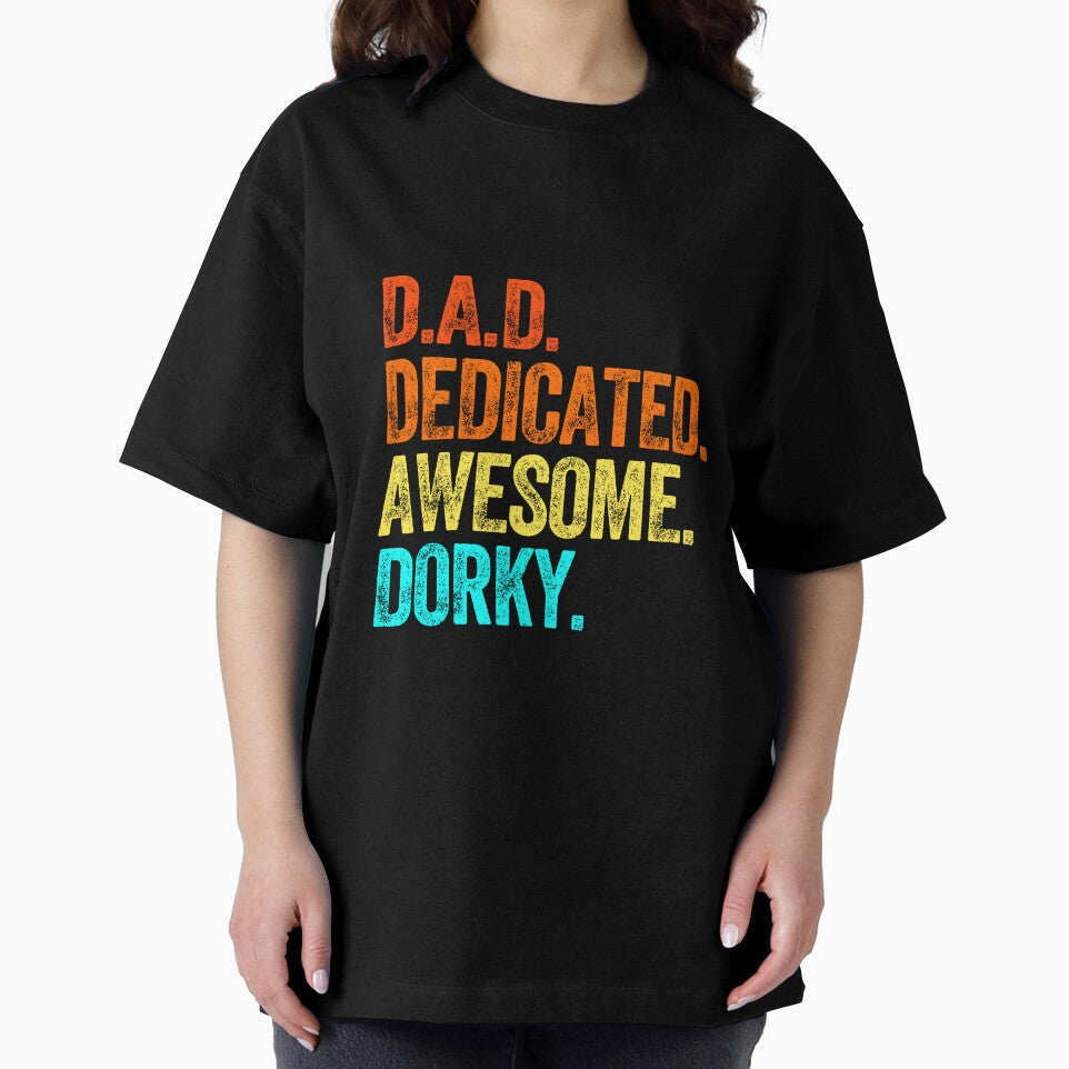 DAD dedicated awesome dorky dad jokes funny fathers day papa pops birthday by w1ckerman