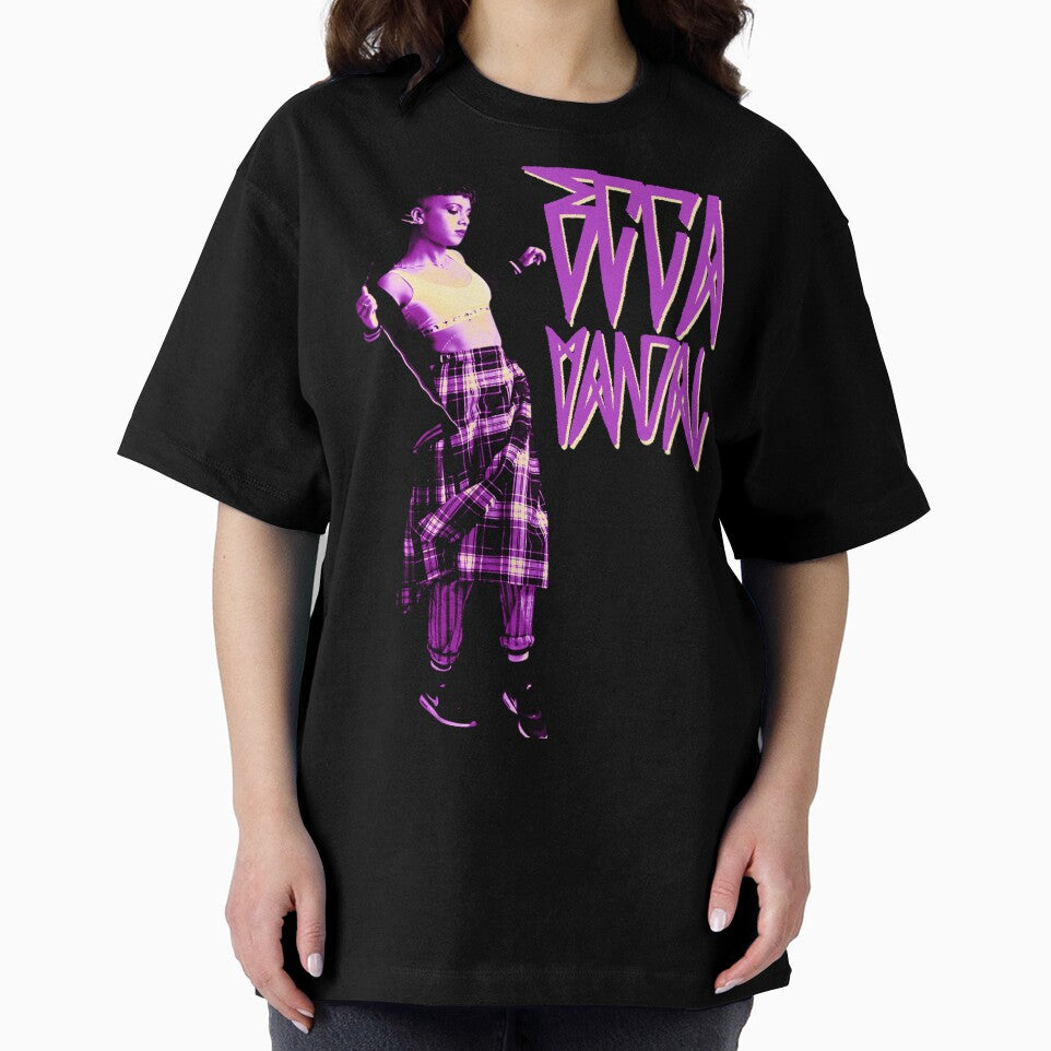 Purple Typography With Alternative Rock Woman Musician by HydroSketchy