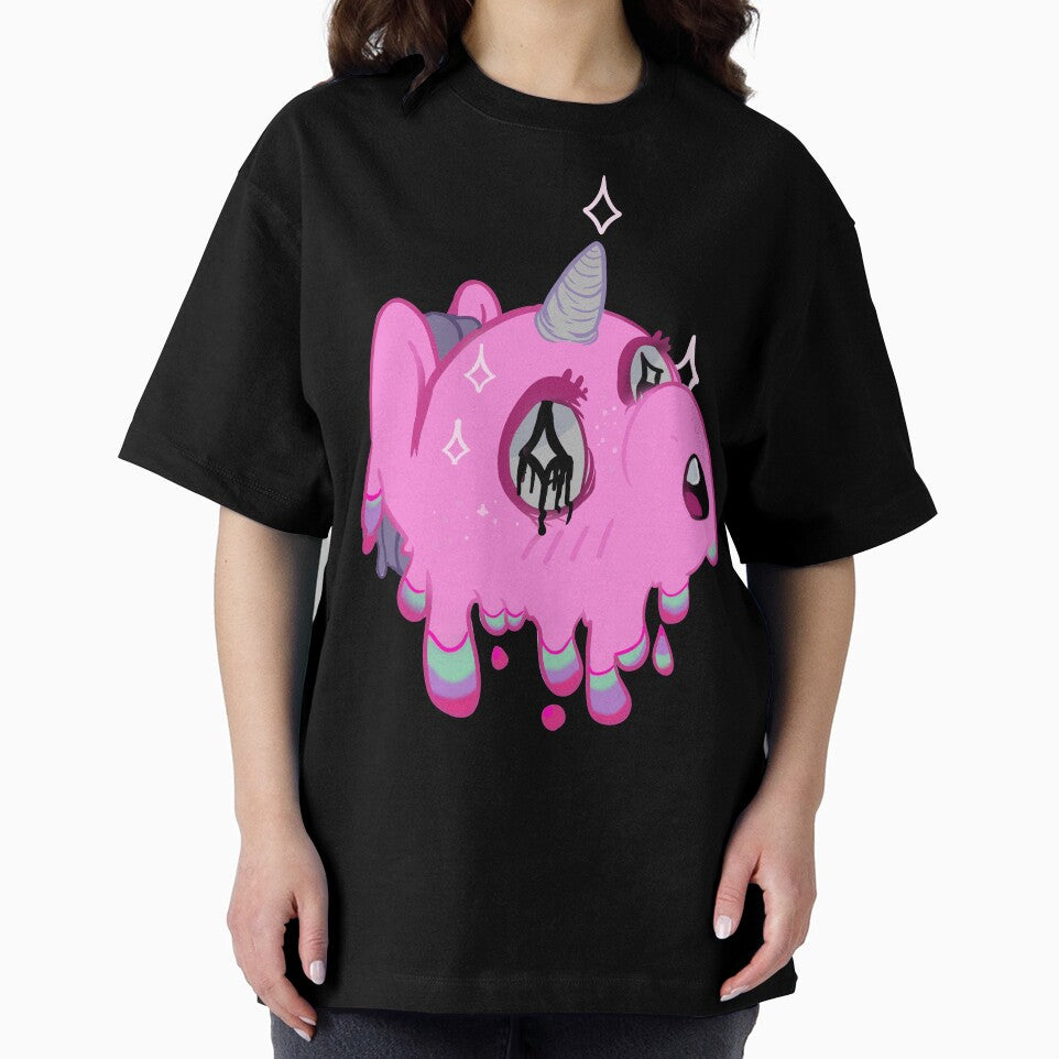 Pastel goth melting Unicorn by Paintingpixel