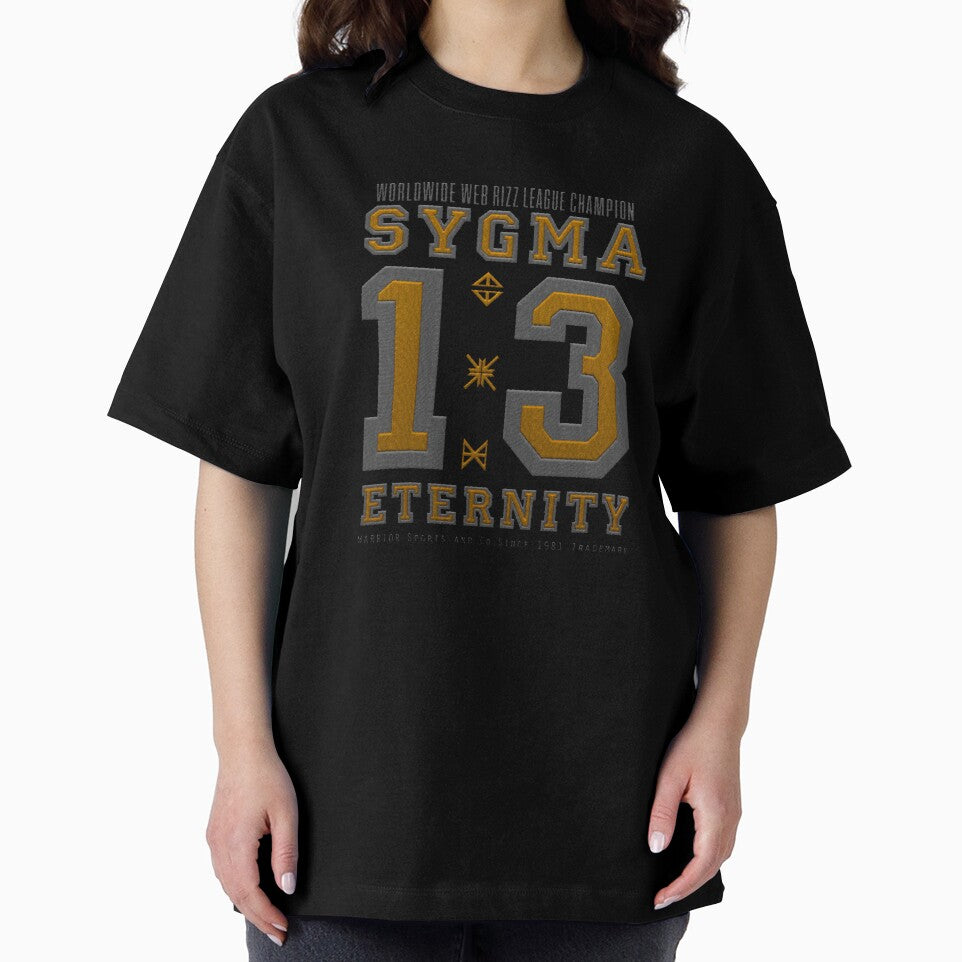 sigma (worldwide web rizz champion) embroidery iron patch textured graphic artwork by hayrpictures