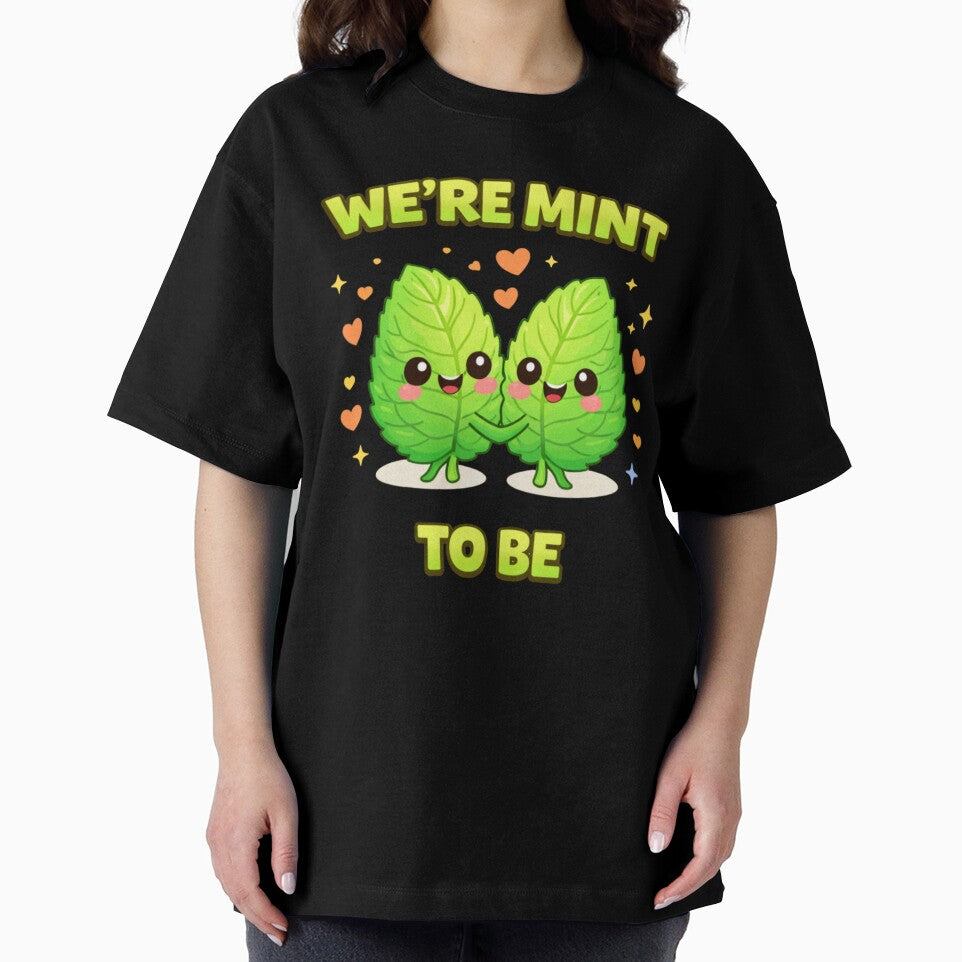 We're Mint To Be Cute Food Pun by Papier Atelier Art