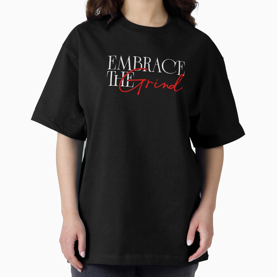 Embrace the Grind Motivational Mindset Design by GCteez
