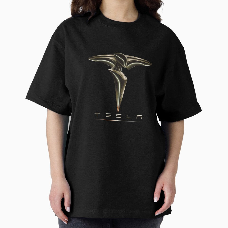 tesla logo art by TEEJAMBOREE