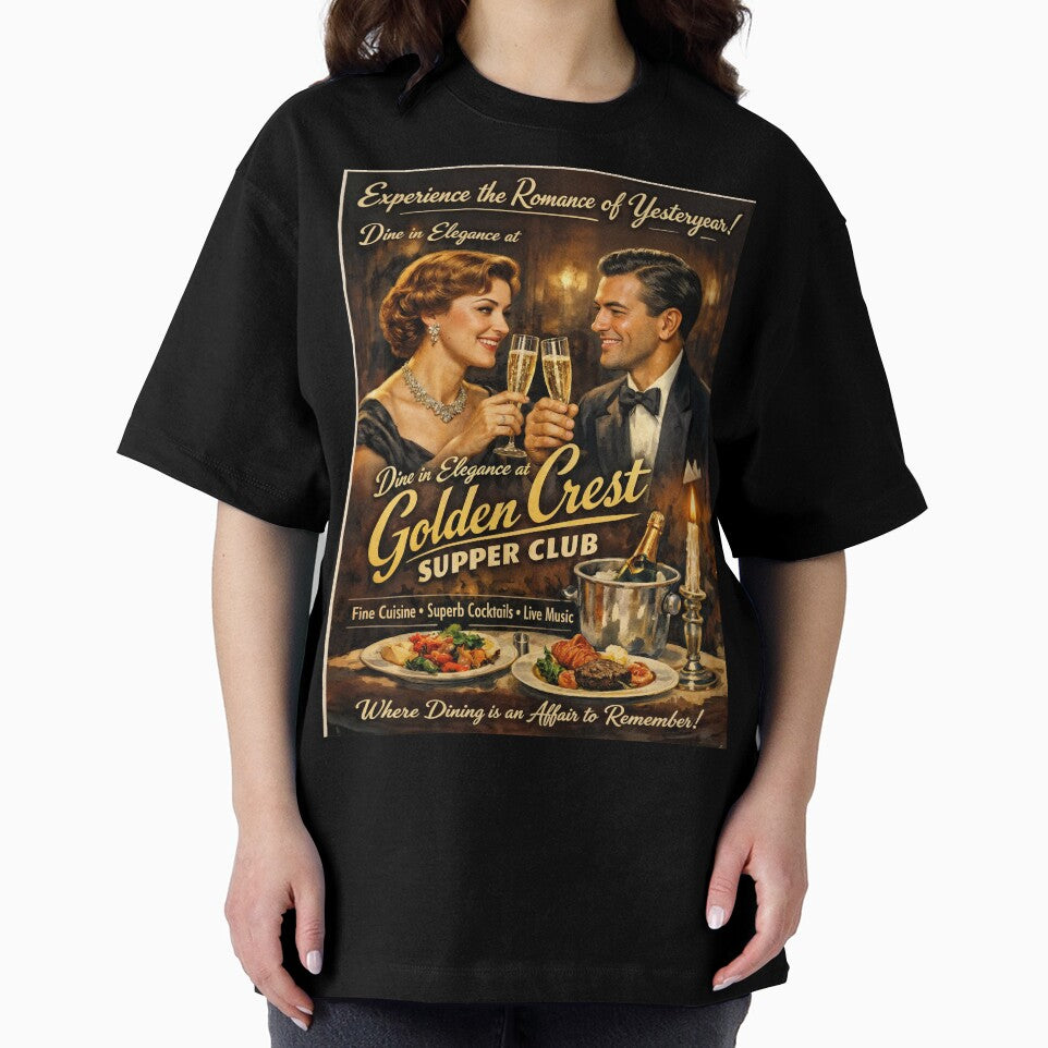 Golden Crest Supper Club – Vintage Elegance by ForeverPrintsOK
