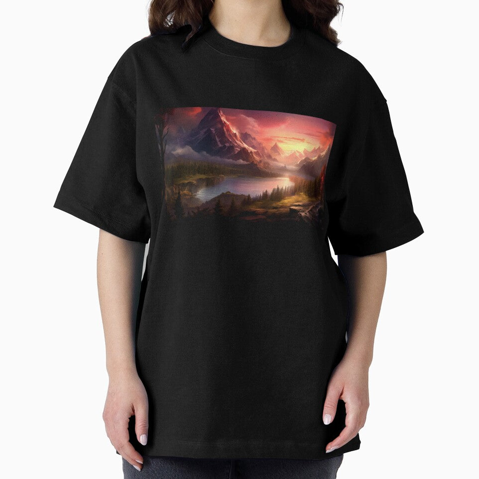Fantasy Landscape - Ravens Flight Peak by Fantasy Masterpiece