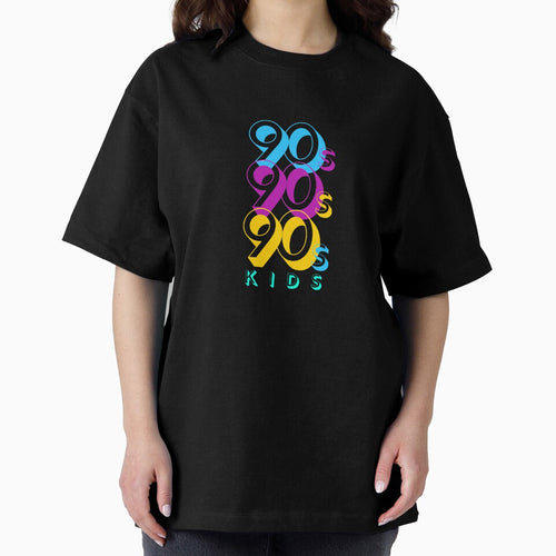 90s Kids Design in Vintage Hot Blue Purple Gold and Green by SteamParliament