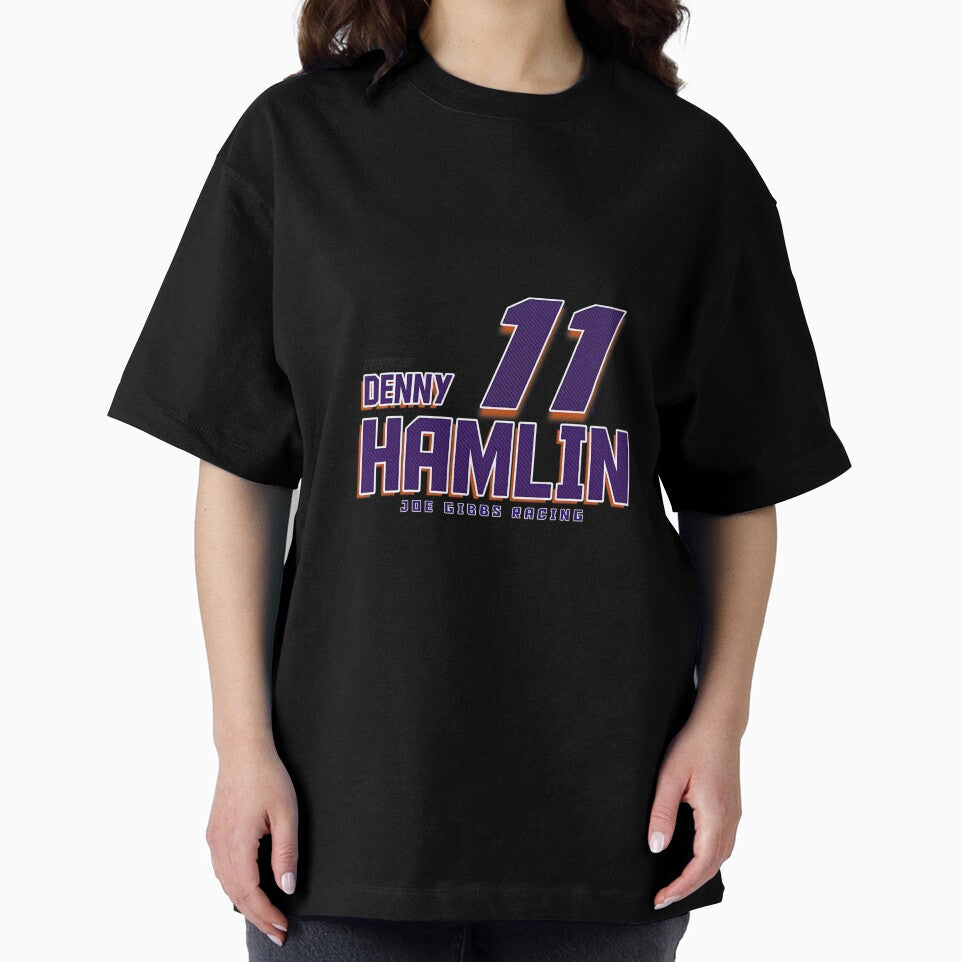 NASCAR - Denny Hamlin - Carbon Fiber Premium Tri-Blend by MichelleELawren