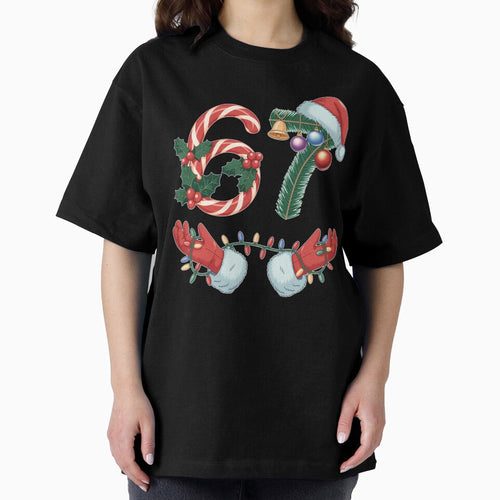 67 Christmas 6 7 Meme Pajamas Holiday Gen Alpha Slang by grumpzara