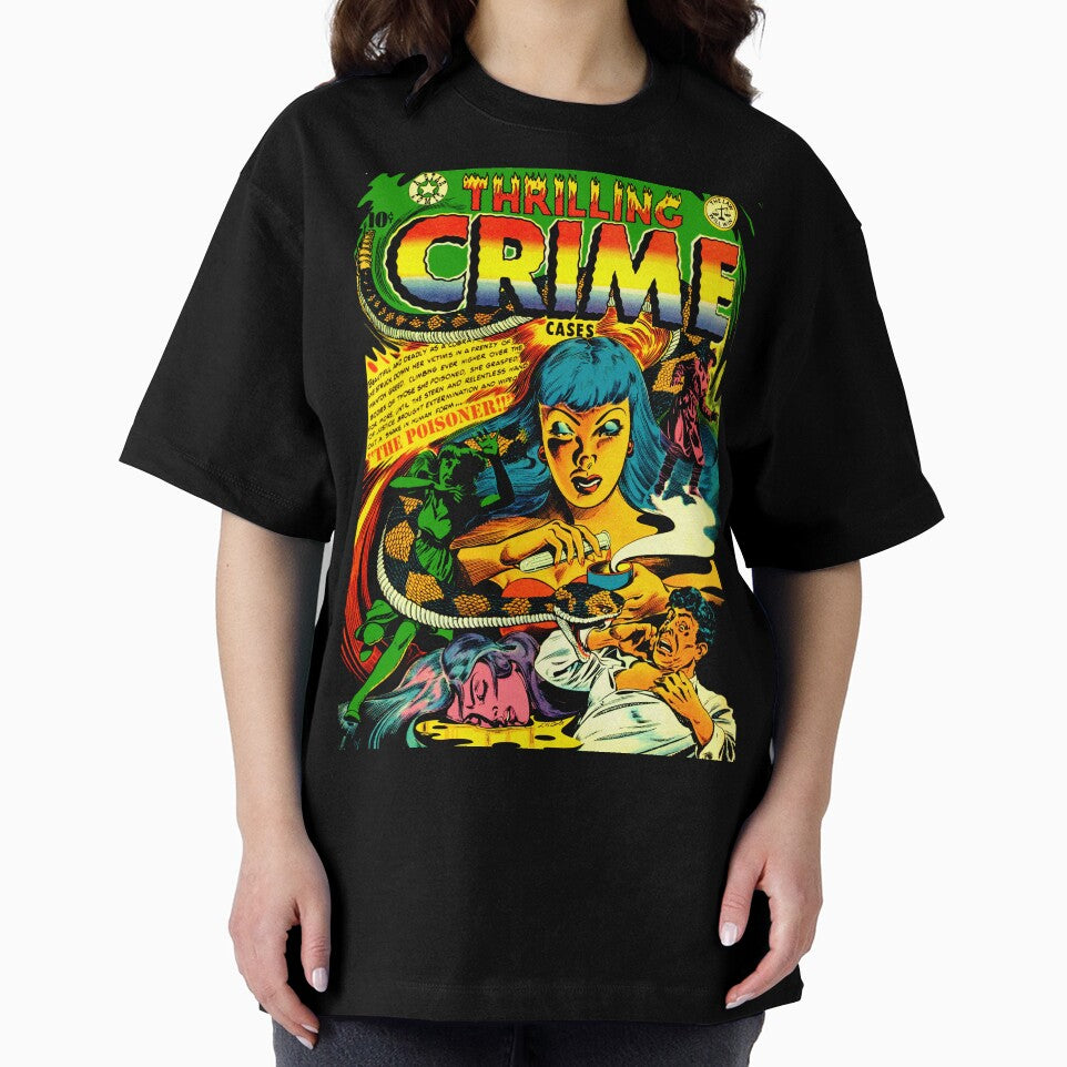 Thrilling Crime Cases Comic Cover for Dark Clothing by woodycompton