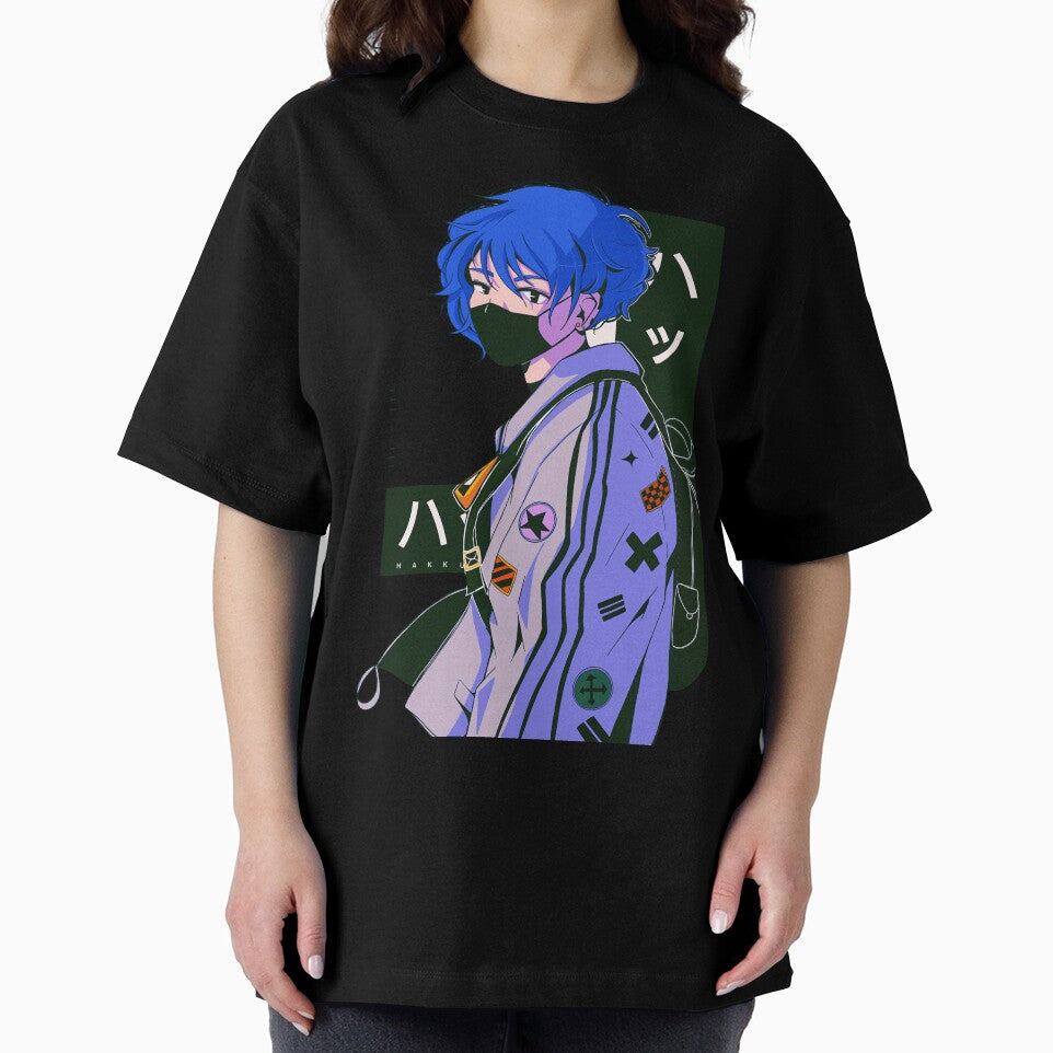 Masked Blue Hair Boy by laura-lins-lab