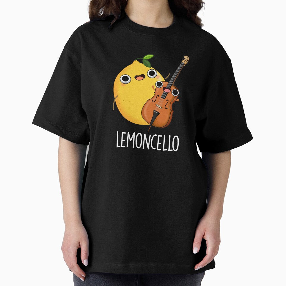 Lemoncello Funny Drink Puns (Dark BG) by punnybone