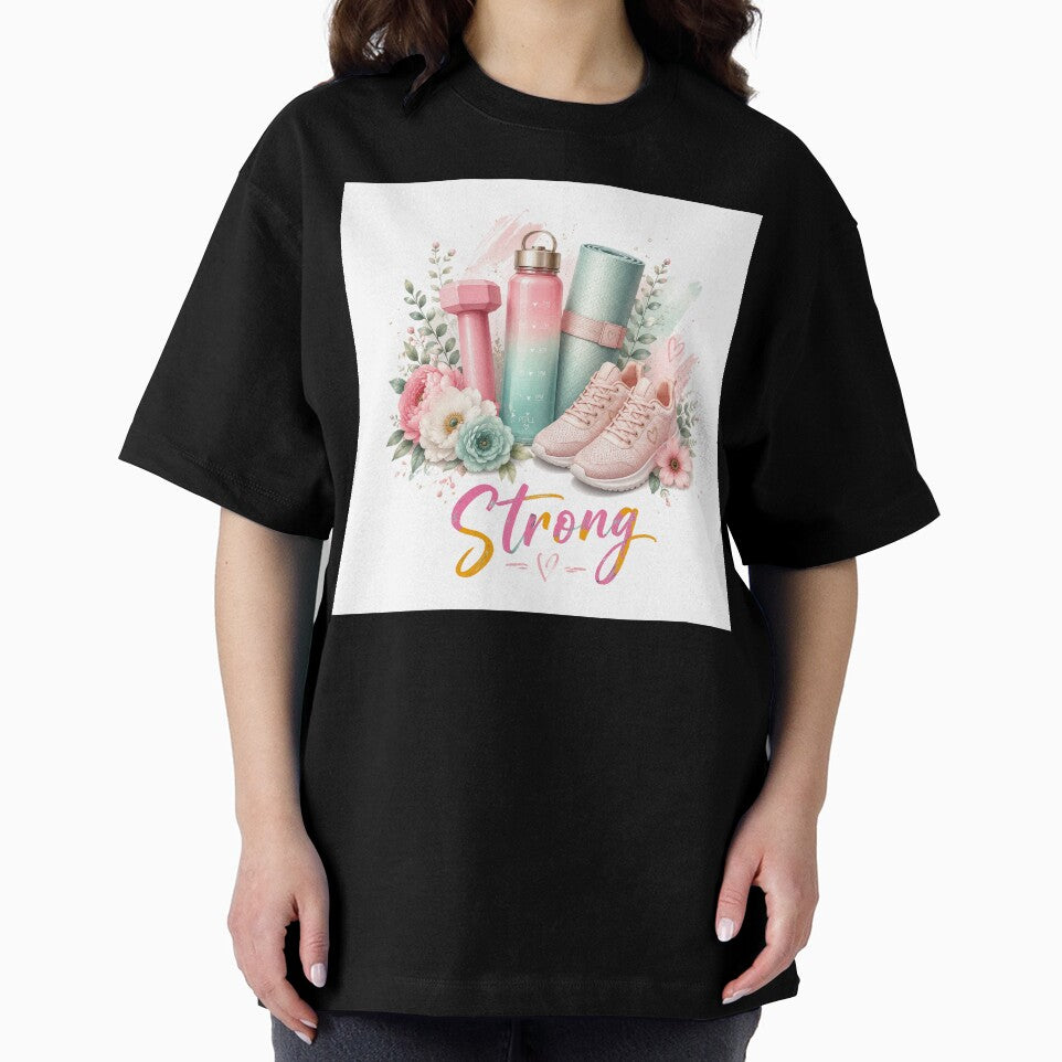 Soft Girl Fitness Motivation Strong Quote Design by ChelsyeTye