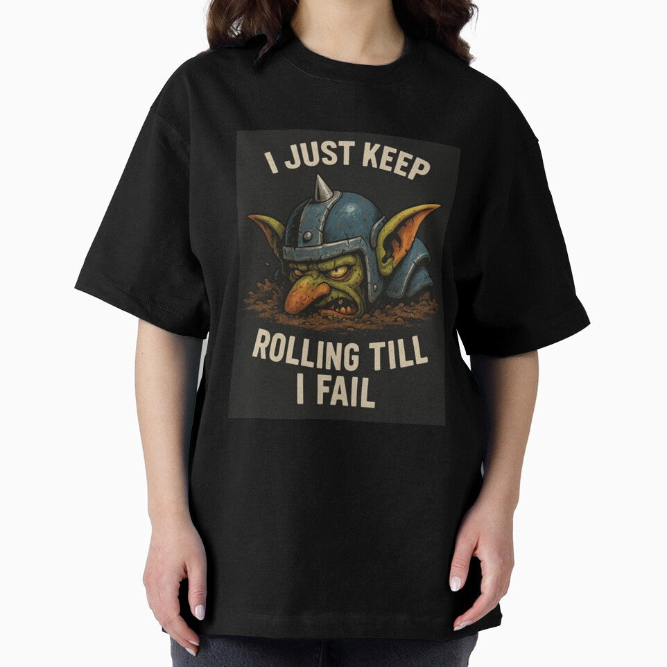 Rolling Till I Fail Goblin by Dead Dog Designs