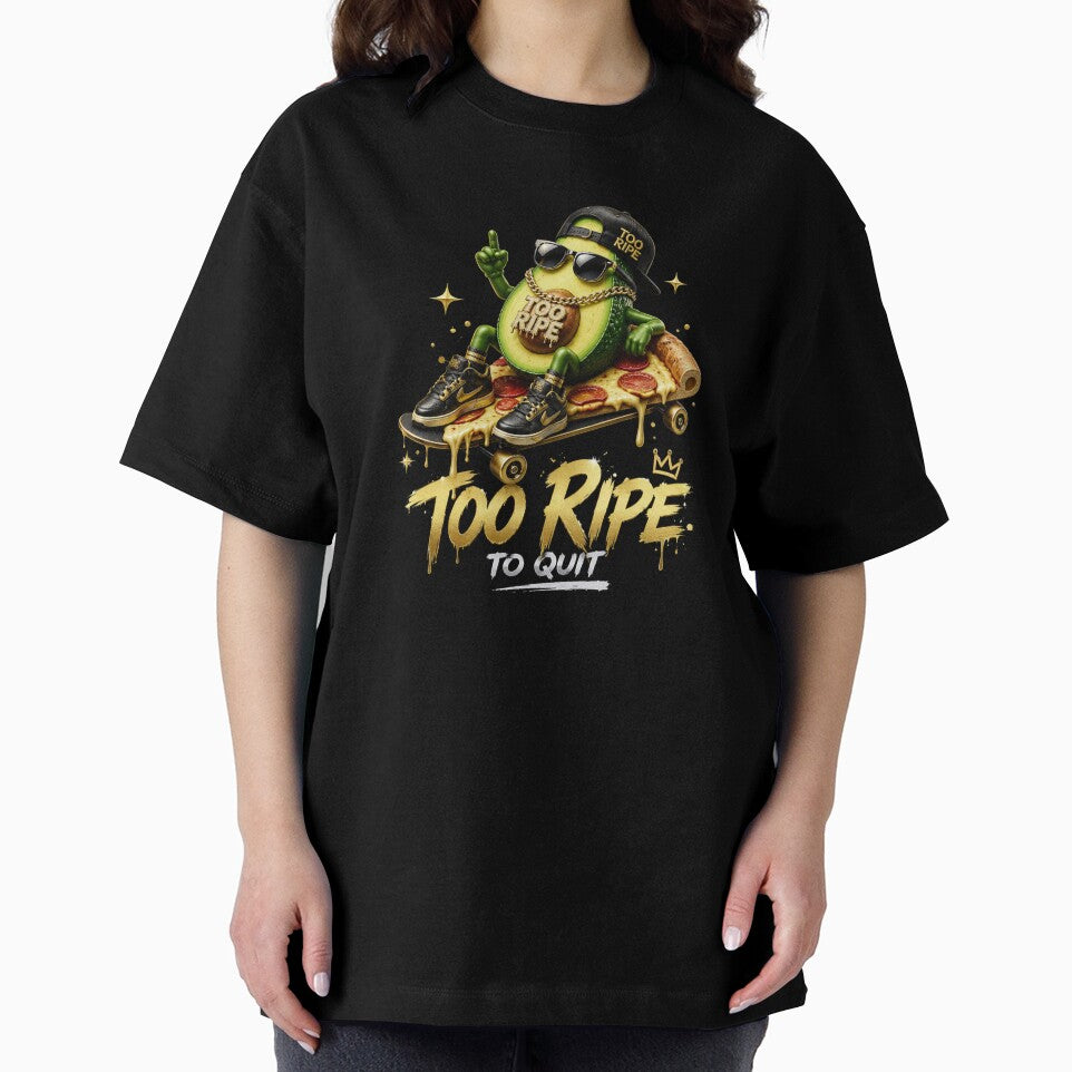 Too Ripe Skateboard Avocado Design by ChamberlinSmith