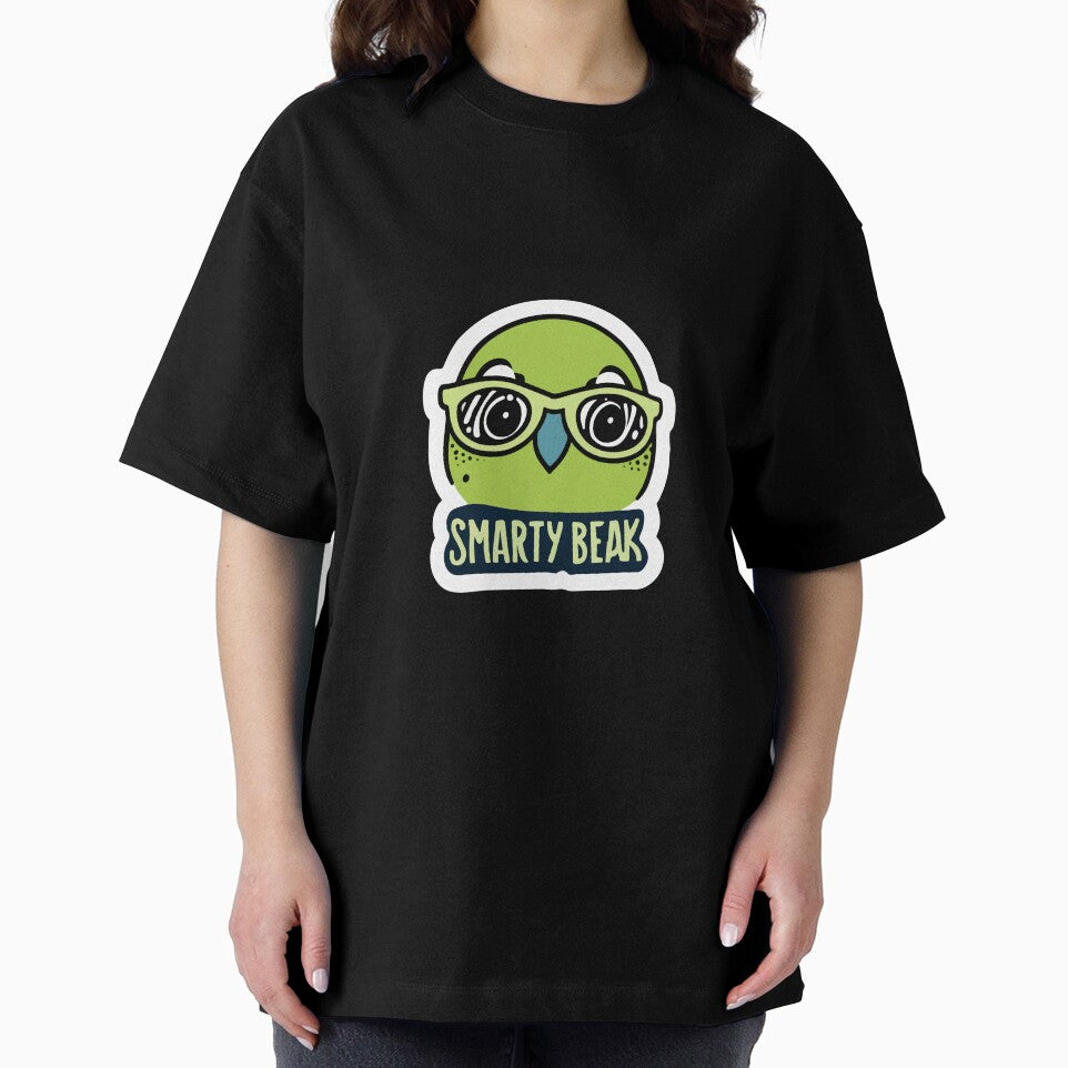 Smarty Beak Parrotlet with Glasses - Comic Book Style Illustration by NiftyWrx
