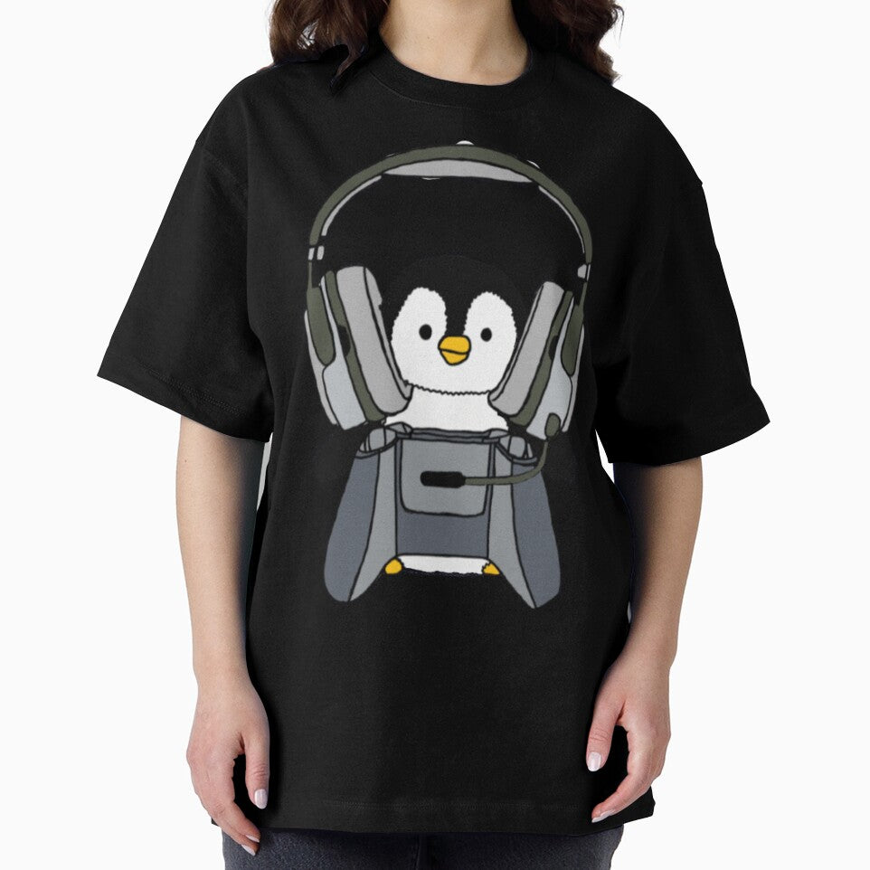 Gamer Penguin by Ashleigh Does Art Stuff