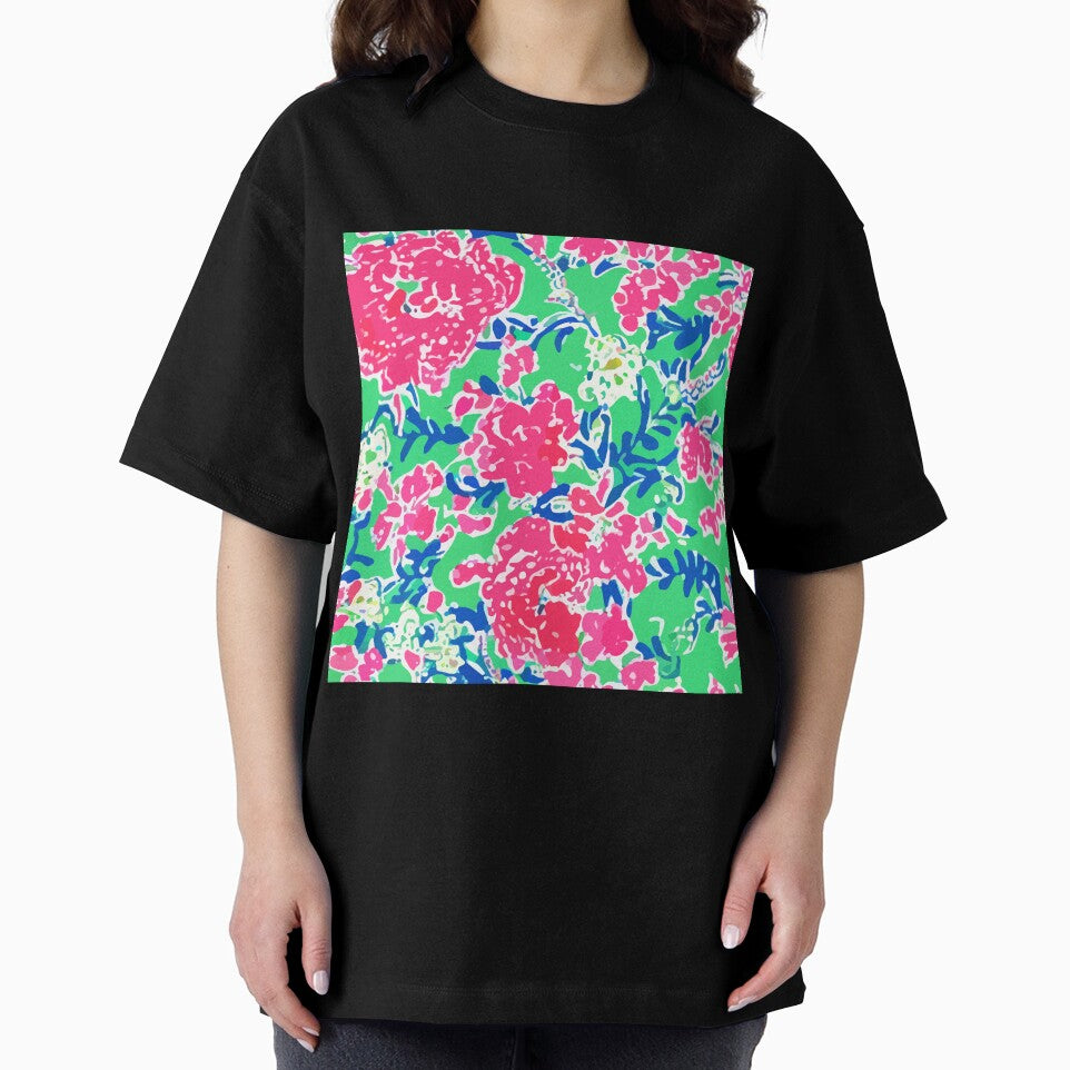 Roses and branches on green by SophieClimaArt
