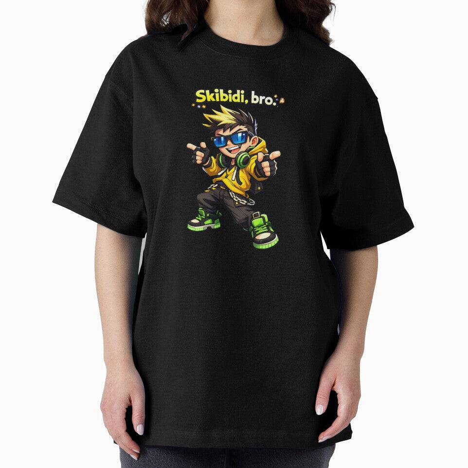 Custom T-Shirt - Skibidi Bro by OzworldHub