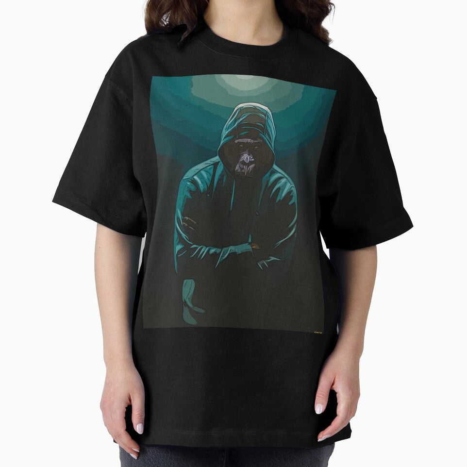 Gorilla Hoodie by CattlettArt