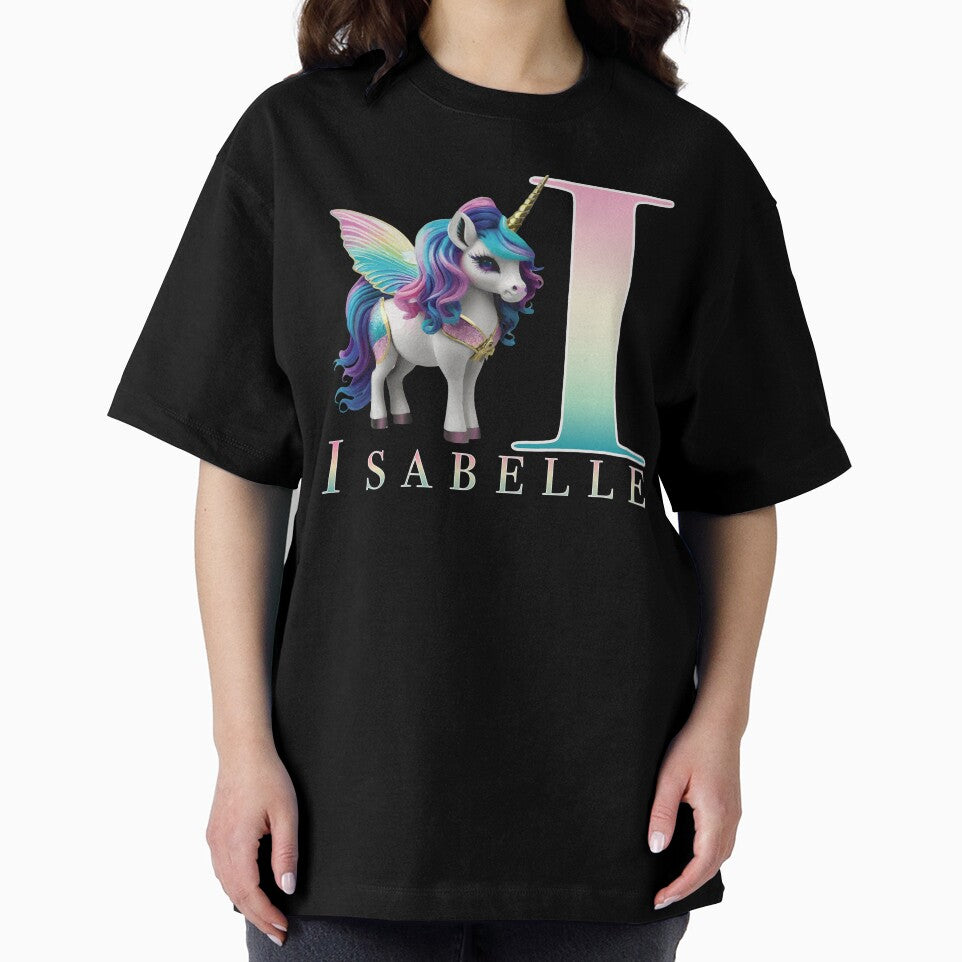 Isabelle name with a cute unicorn by Lubellebubble20
