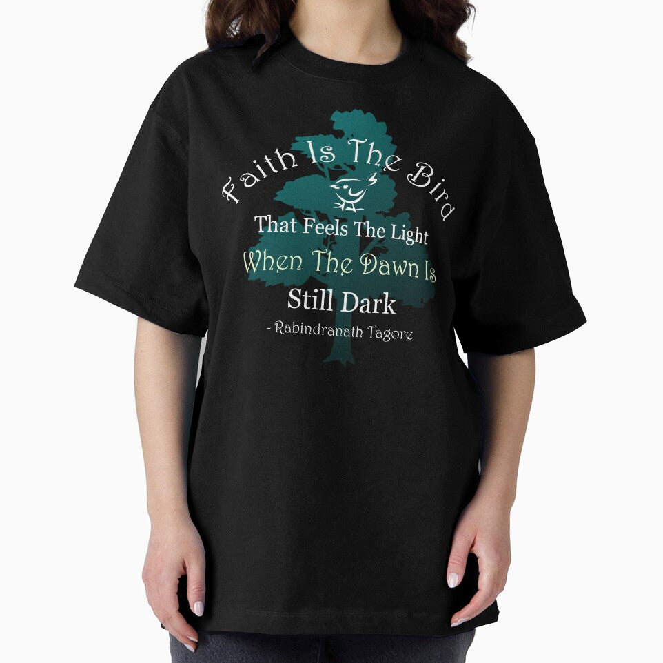 Motivational Tagore Quote With Tree by Oirabot