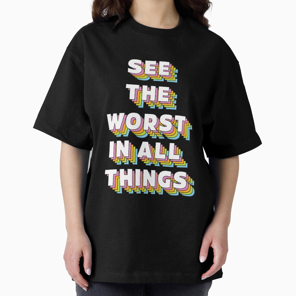 See the worst in ALL things |  unmotivated negative quote by Magic Mango