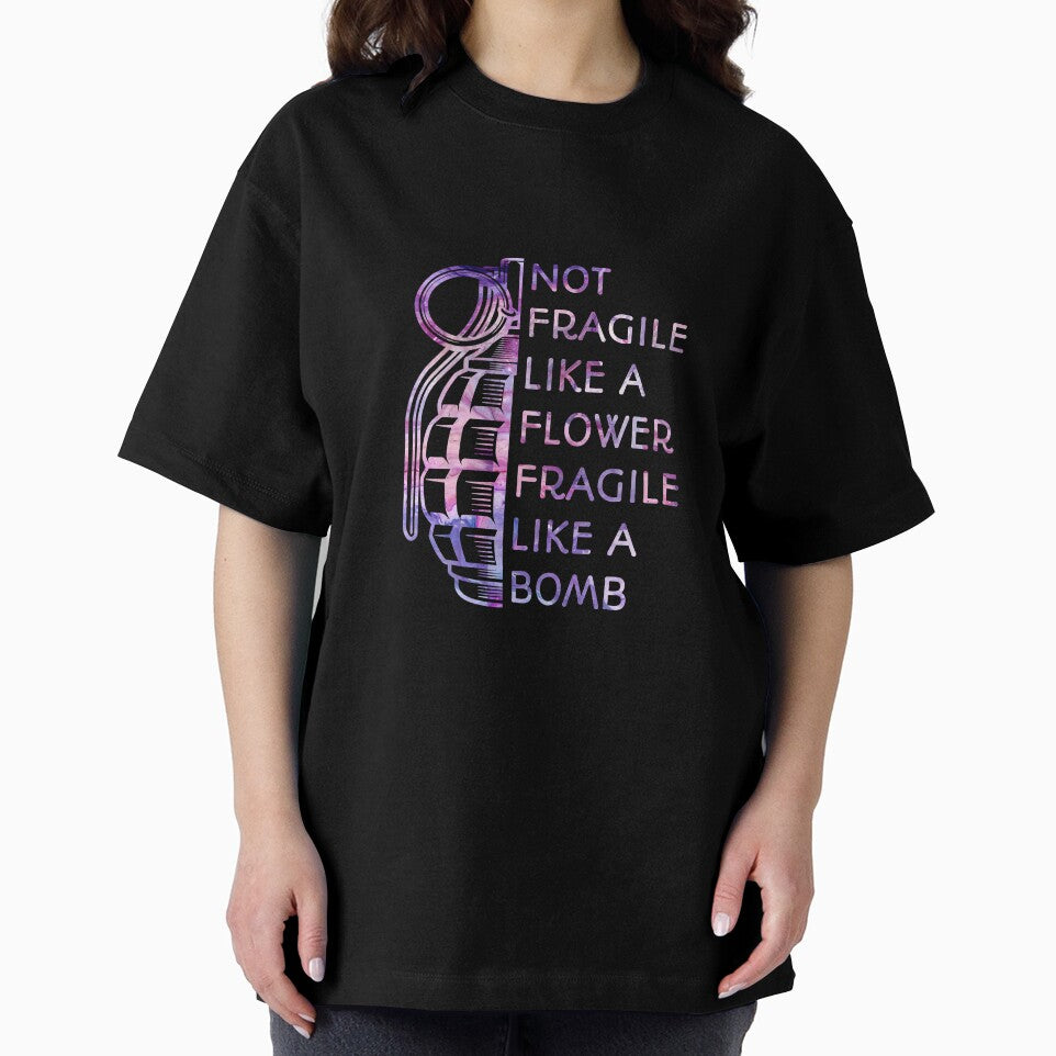 Not Fragile Like A Flower Fragile Like A Bomb by SaraDarwish