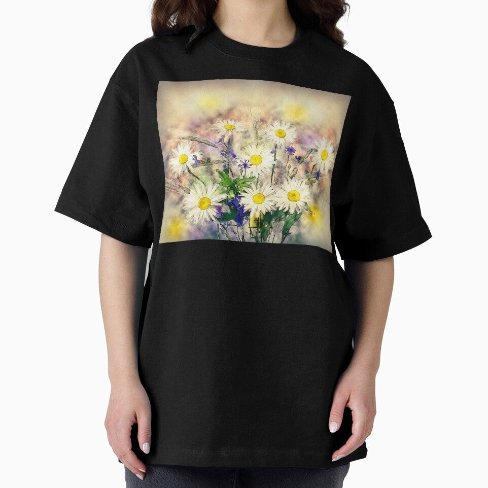 Bouquet of daisies Abstract color by artdragongift 15