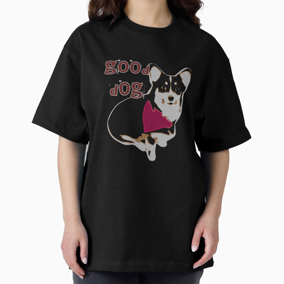 Good Dog Muffin Retro Corgi Design by Zelda's Garden