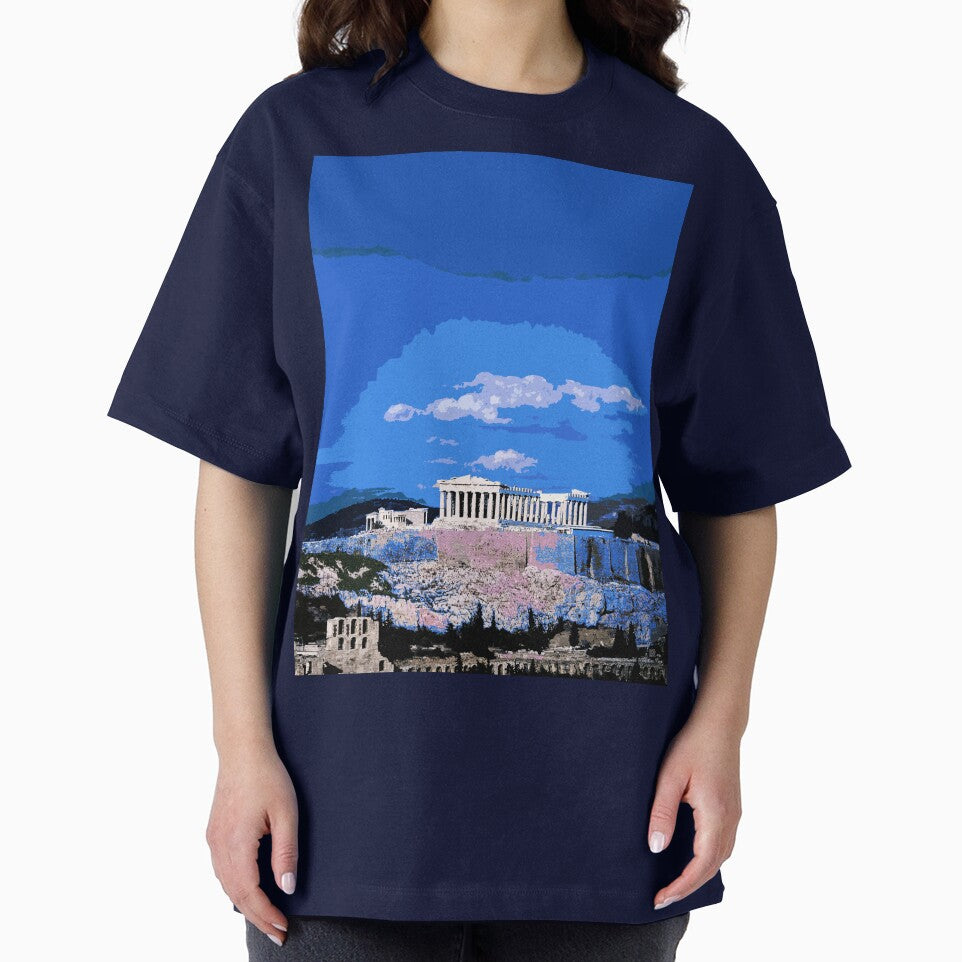 Travel Posters_Visit the Parthenon_Athens_Greece. by FanitsaArt