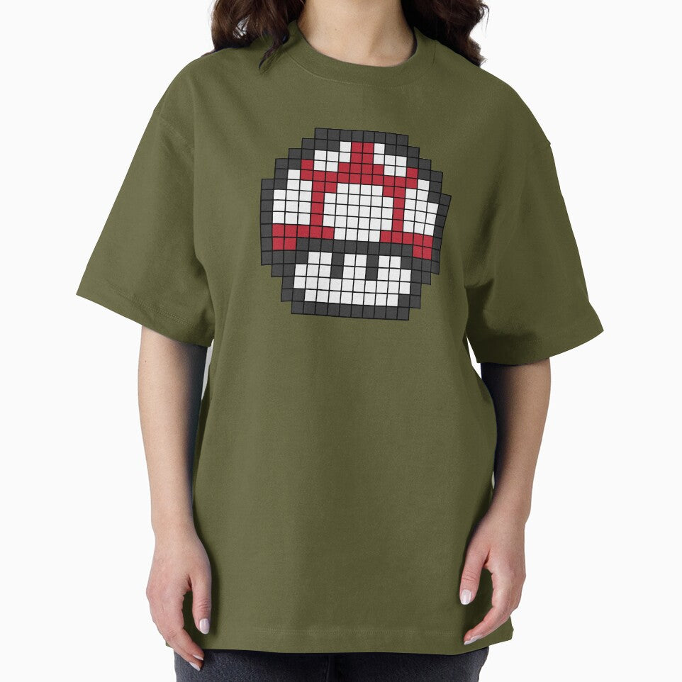 8Bit - Red Mushroom by Rubecula