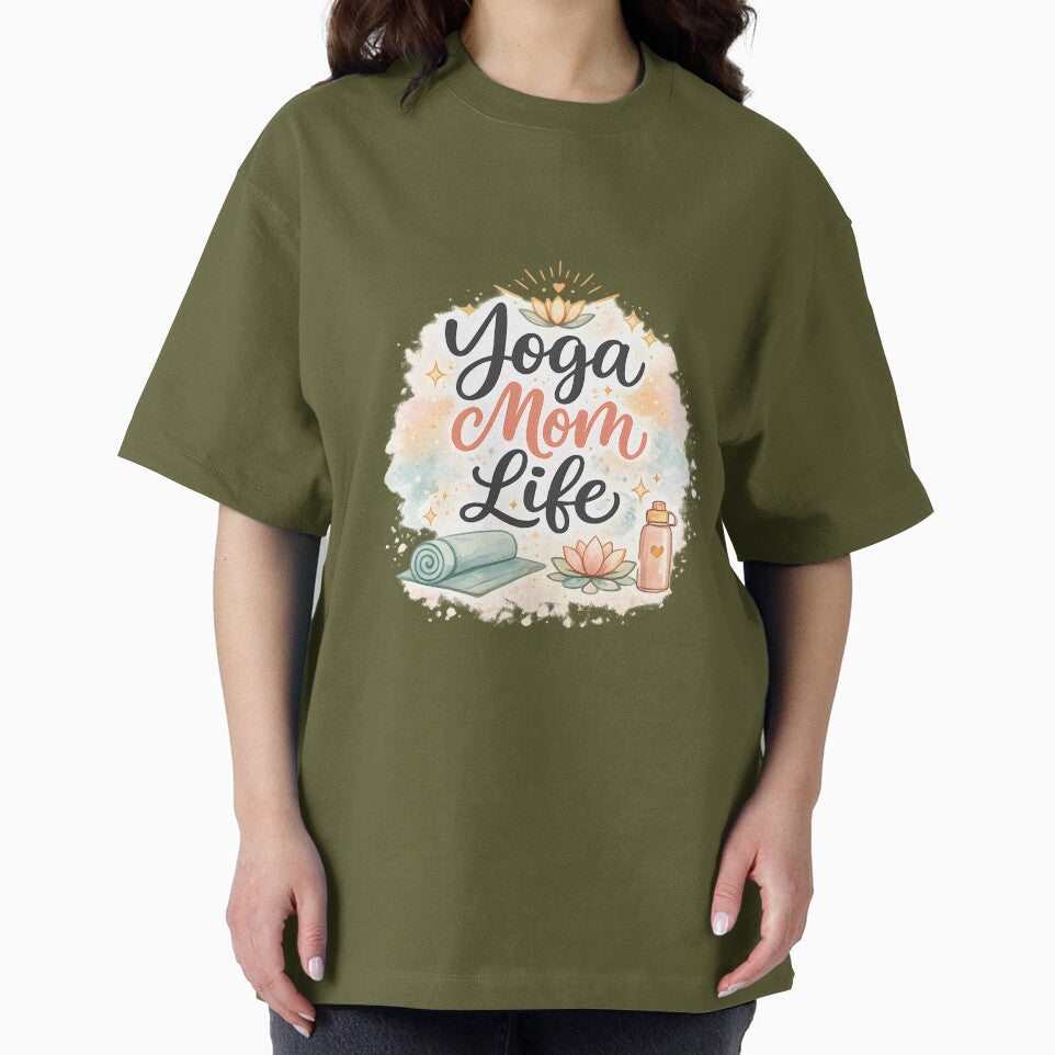 Cute Yoga Mom Life Yoga Life Art Perfect Tote Bag Gift Idea by Divakar Fashion