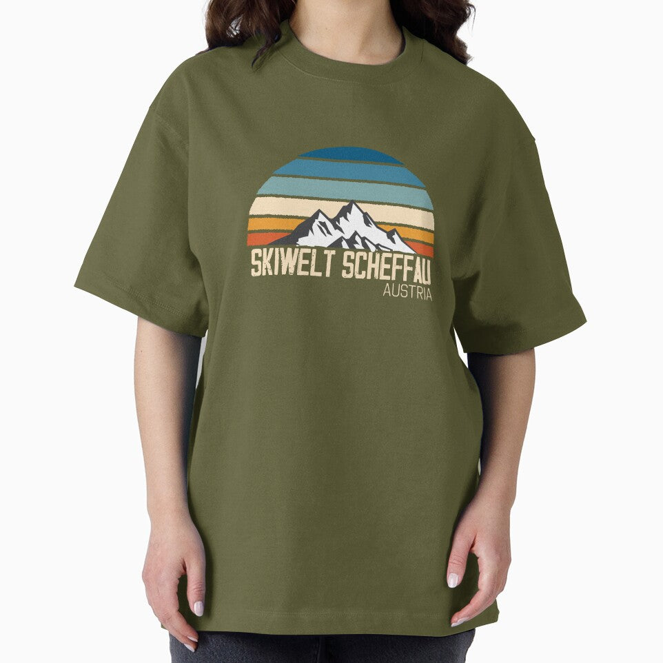 Skiwelt Scheffau Retro Reverie: Vintage Inspired Collection. on dark by rillak