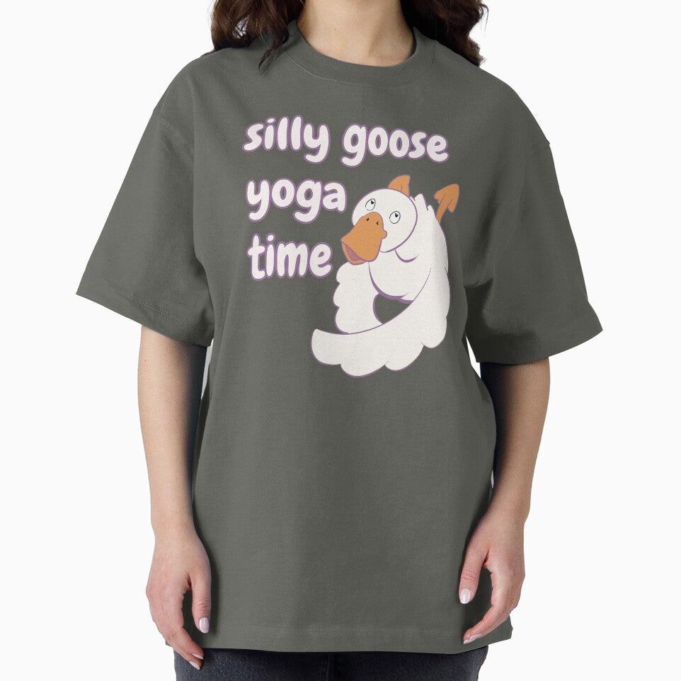 Silly Goose Yoga Time by HugSomeNettles