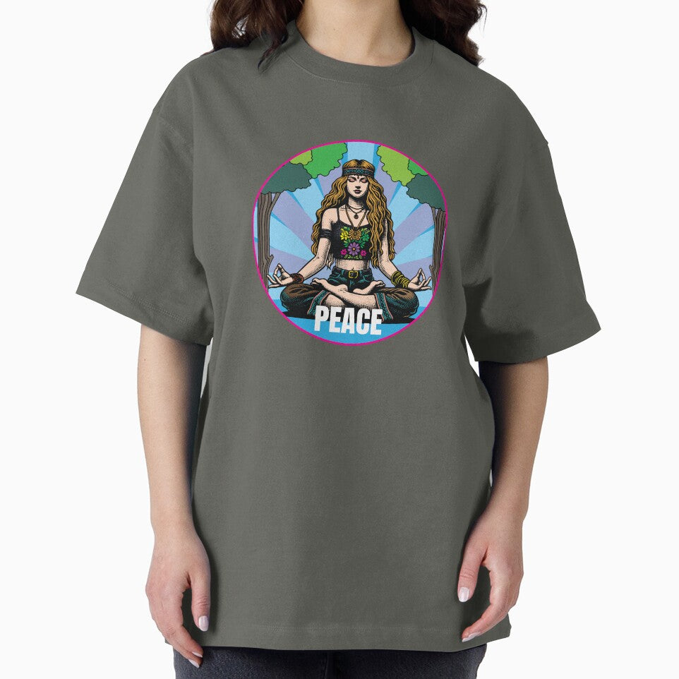 Groovy Hippie Girl by Analog Aura