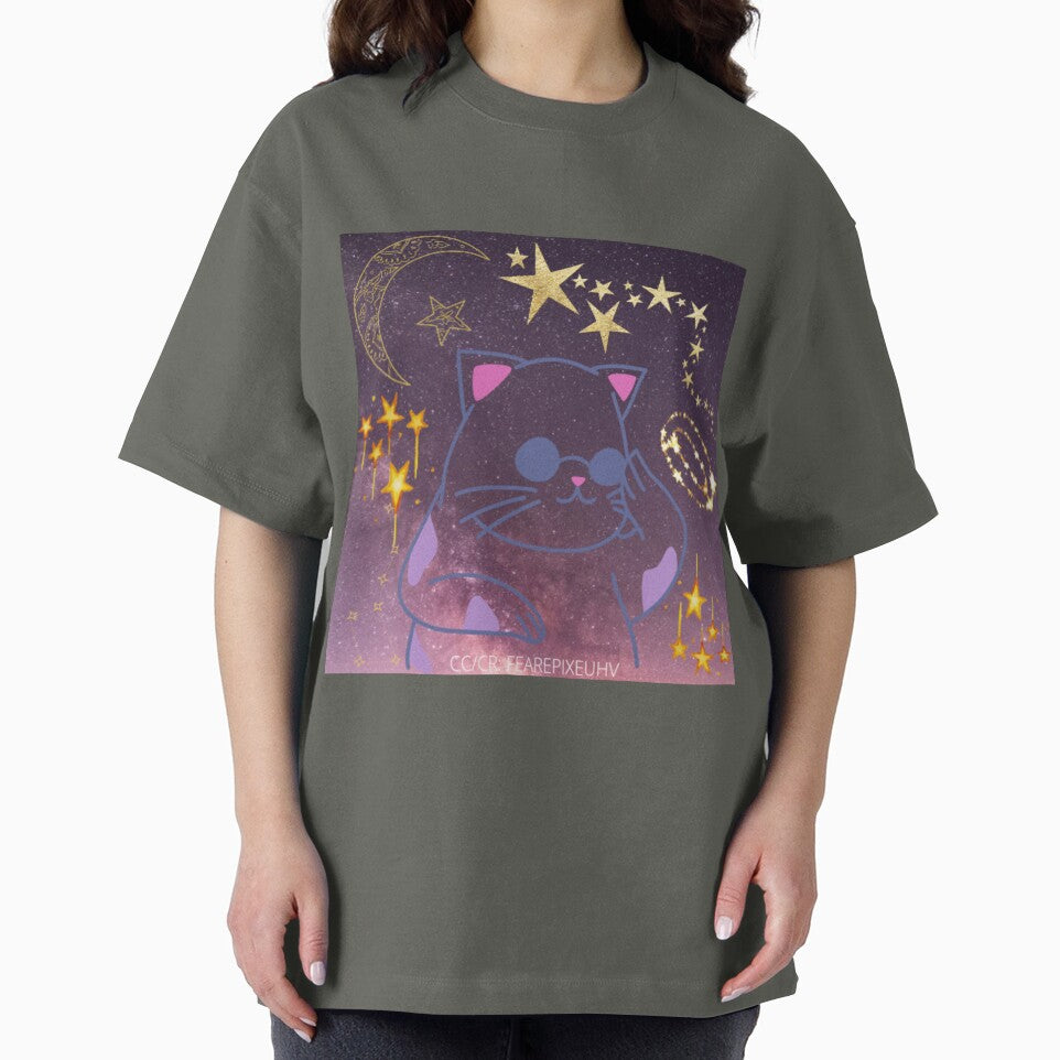 Space kitty/space cat by Fearepixeuhv