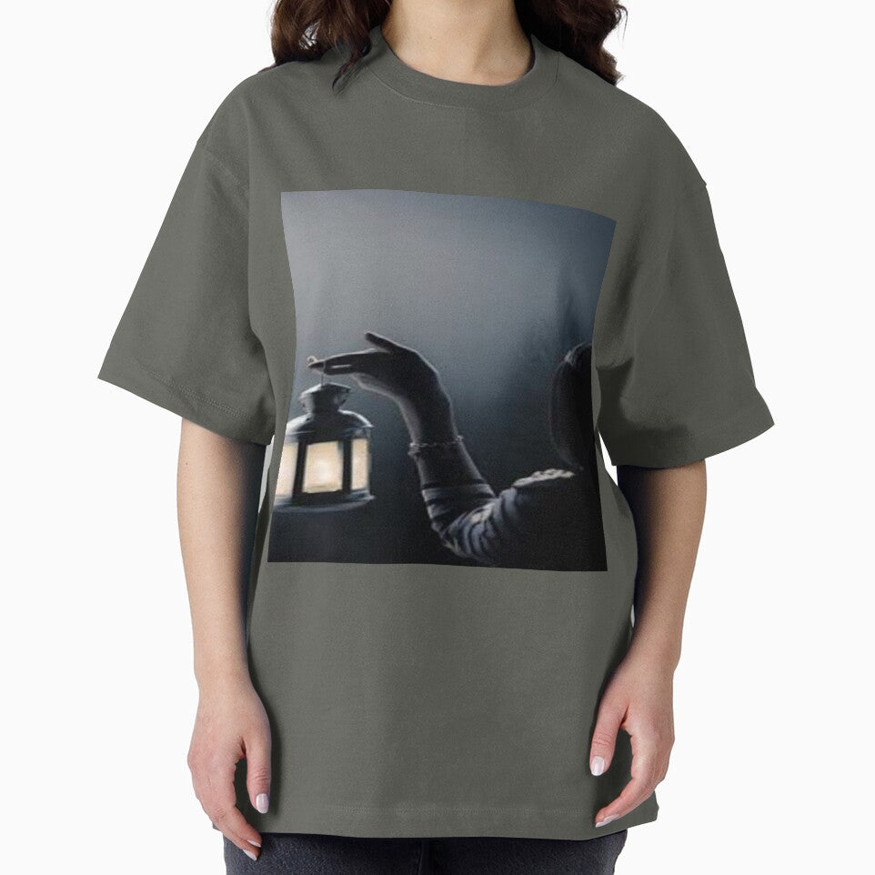 Lamp In Your Hand In The Dark Night Design by Sameer Shrivastava