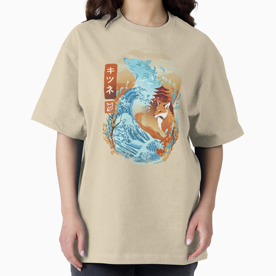 Great Wave Fox by Dan Elijah Fajardo