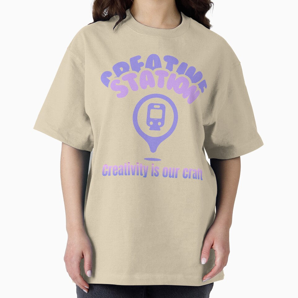 Creative station T shirt by Humanity brush