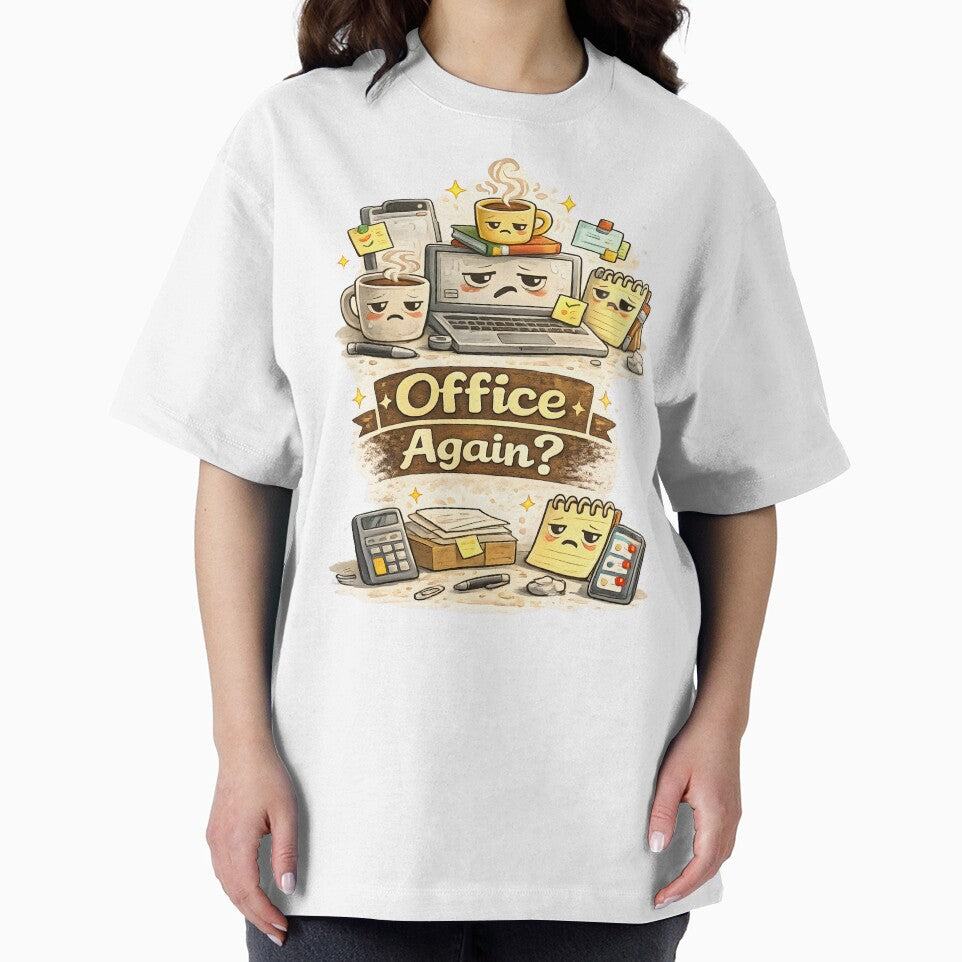 Office again? – Funny Office Life Coffee Work Humor Cute Desk Design by Hischers Solution