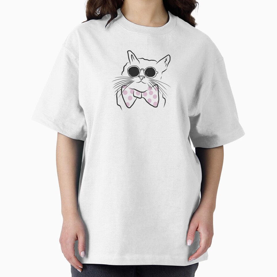 Cat cool sunglasses funny minimalist cat lover by Tropical Blood