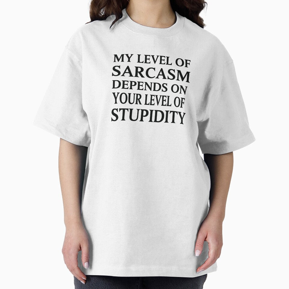 Funny Sarcastic Humor My Level of Sarcasm Sarcastic Quote by Trend Print Studio